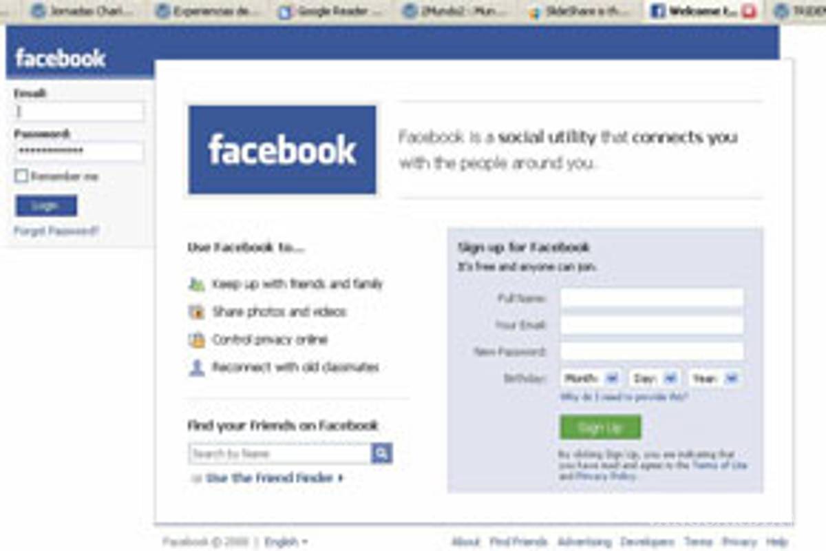 Facebook España pide 14 años edad para inscribirse