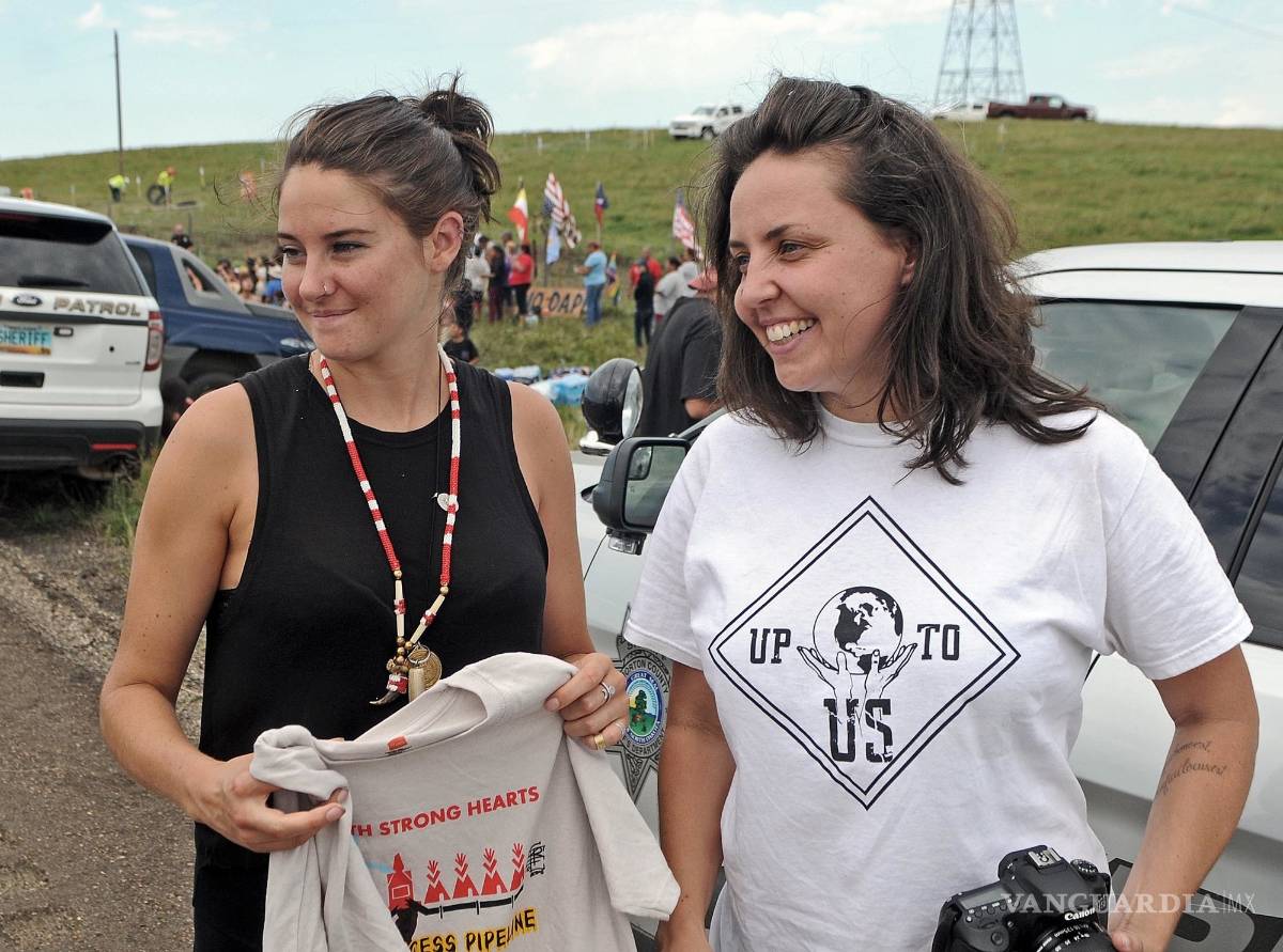 $!Shailene Woodley manda mensaje a Obama