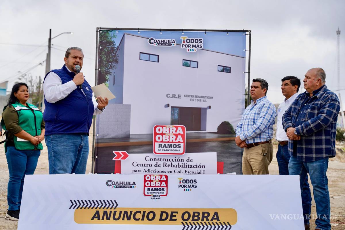 Ramos Arizpe: Presentan a vecinos proyecto del nuevo Centro de Rehabilitación para Adicciones
