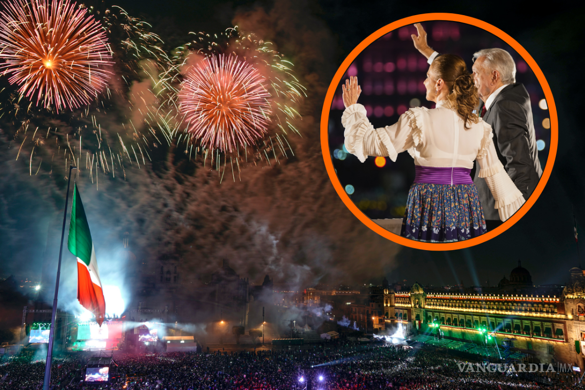 El Grito de Independencia: 190 mil personas se reunieron en el Zócalo de la CDMX, reporta Martí Batres