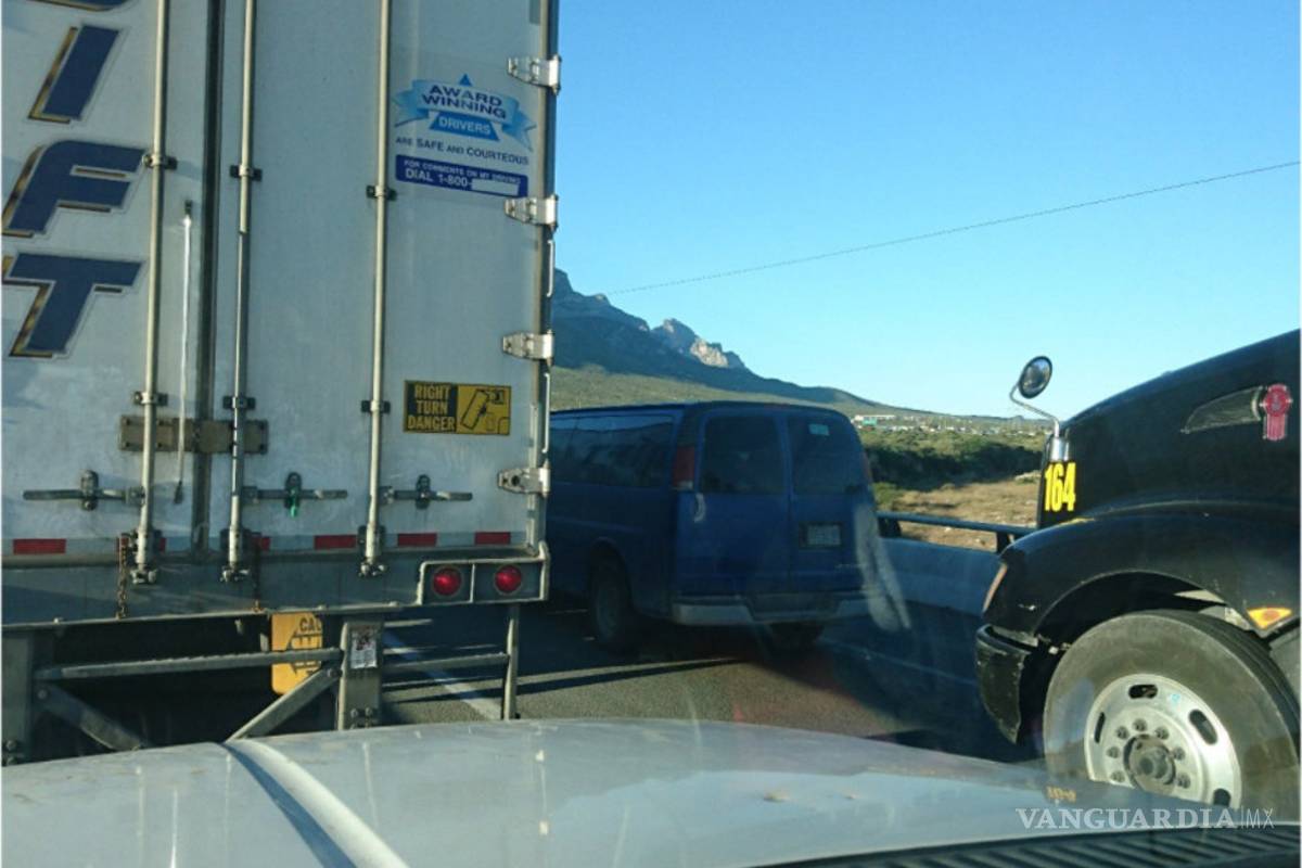 Reportan circulación fluida en carretera Saltillo-Monterrey