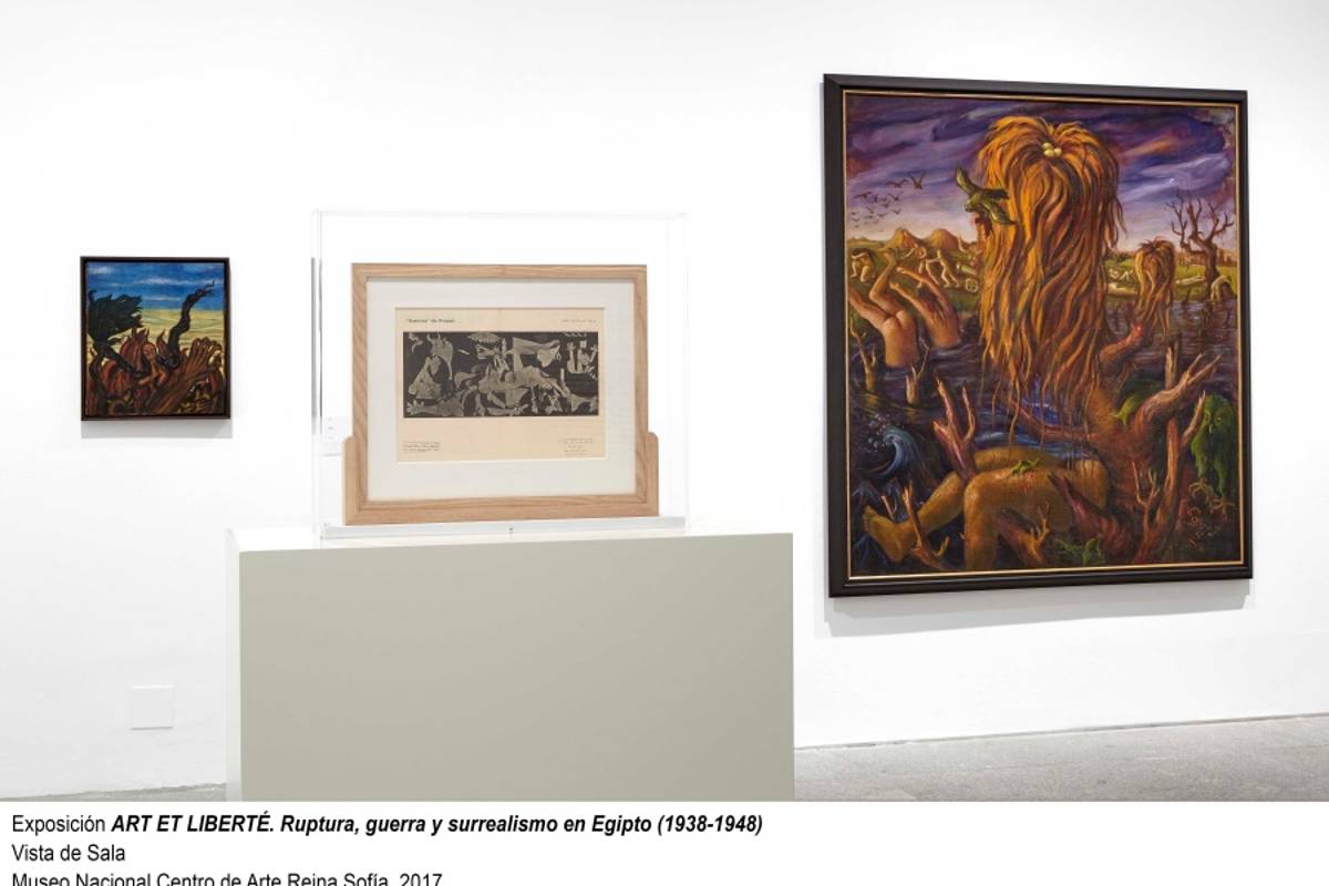 Surrealismo en Egipto se reencuentra con el "Guernica" 80 años después