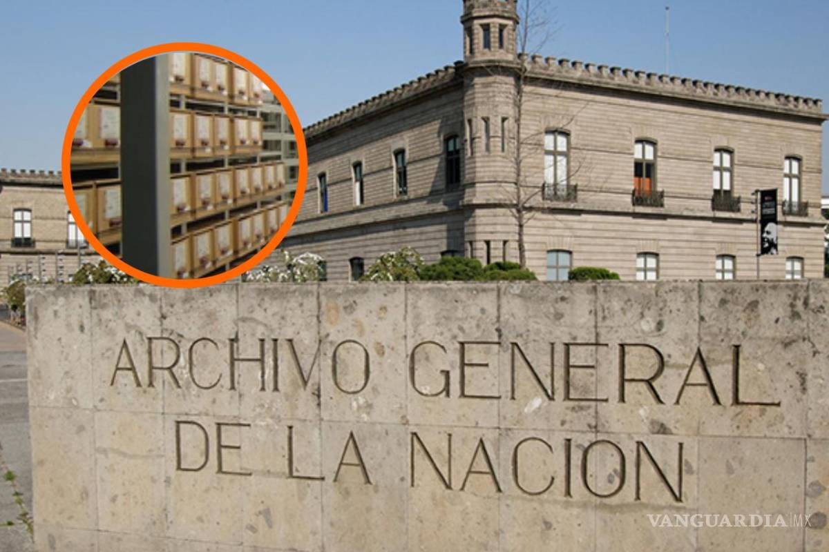 El Archivo General de la Nación liberará archivos de sexenios pasados, tras celebración de su 200 aniversario