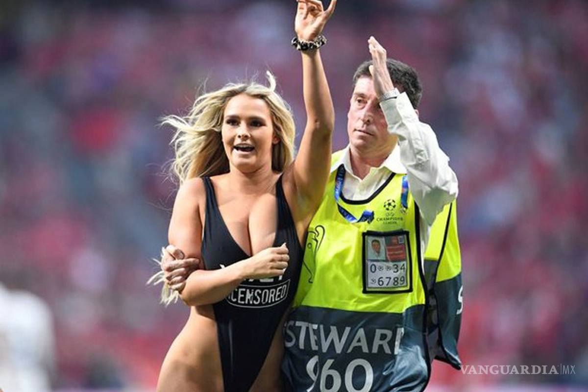 FOTOS: ¿Quién es Kinsey Suey Wolanski? Conoce a la ardiente espontánea que entró al campo en la Final de la Champions League