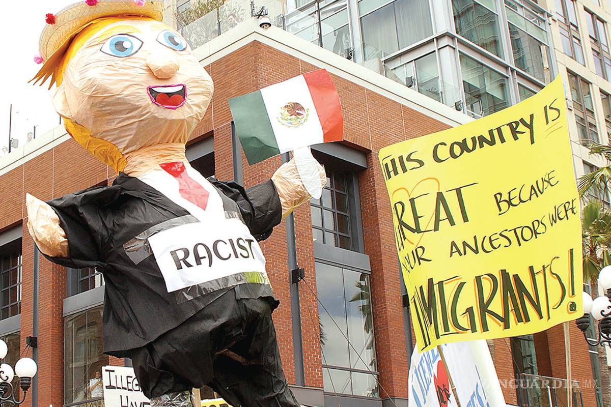 Repudio a Donald Trump en San Diego