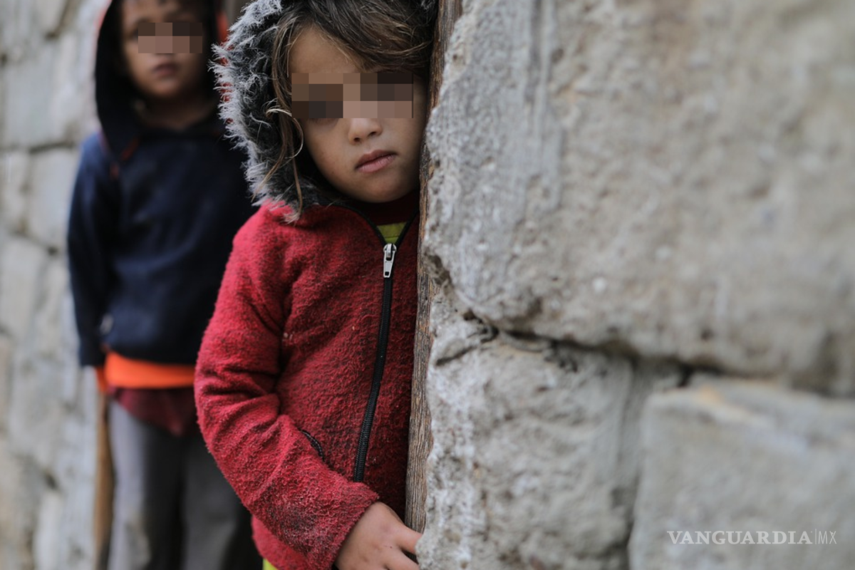 En Gaza los niños sobreviven comiendo alimento para animales