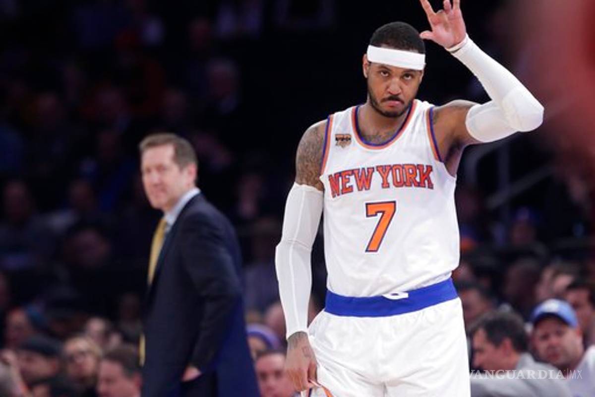 Carmelo Anthony llega al Thunder de Oklahoma