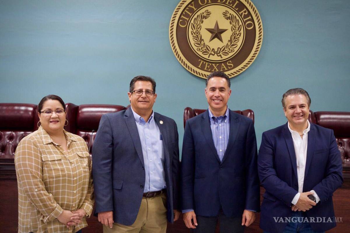 Se reúne Memo Anaya con autoridades de Texas; asisten empresarios y funcionarios de aduanas y seguridad