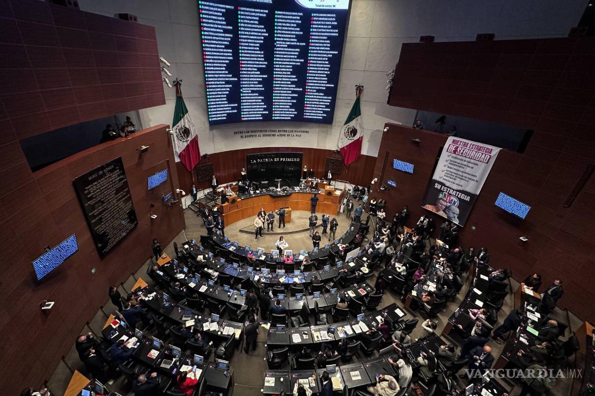 Senadores aprueban en lo general nueva Ley de la Guardia Nacional