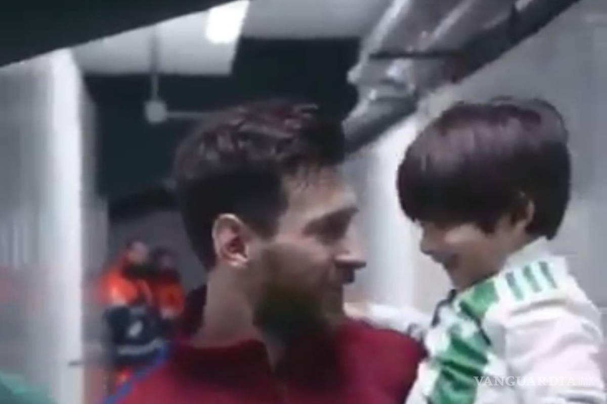 Así fue la reacción de Lionel Messi al conocer al hijo de Andrés Guardado