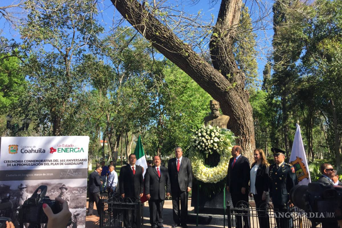 Celebran 103 Aniversario del Plan de Guadalupe