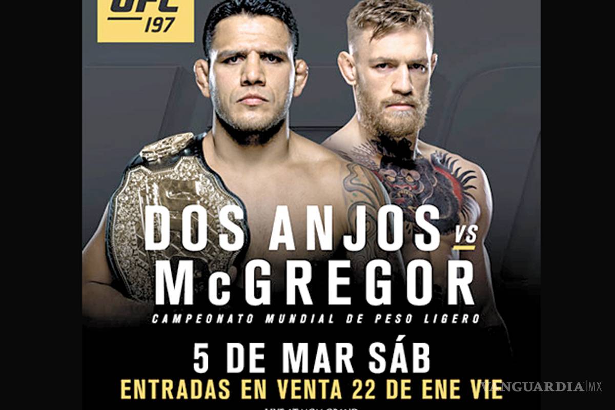 Confirman Dos Anjos vs McGregor en UFC 197