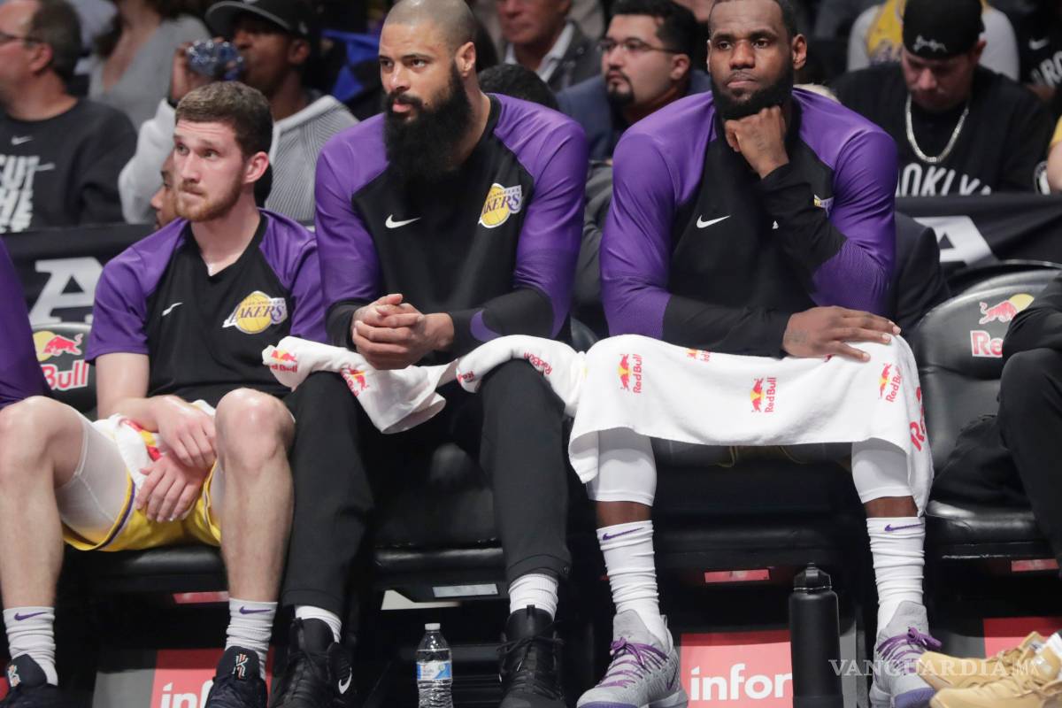 Los Nets paran en seco a LeBron James y sus Lakers