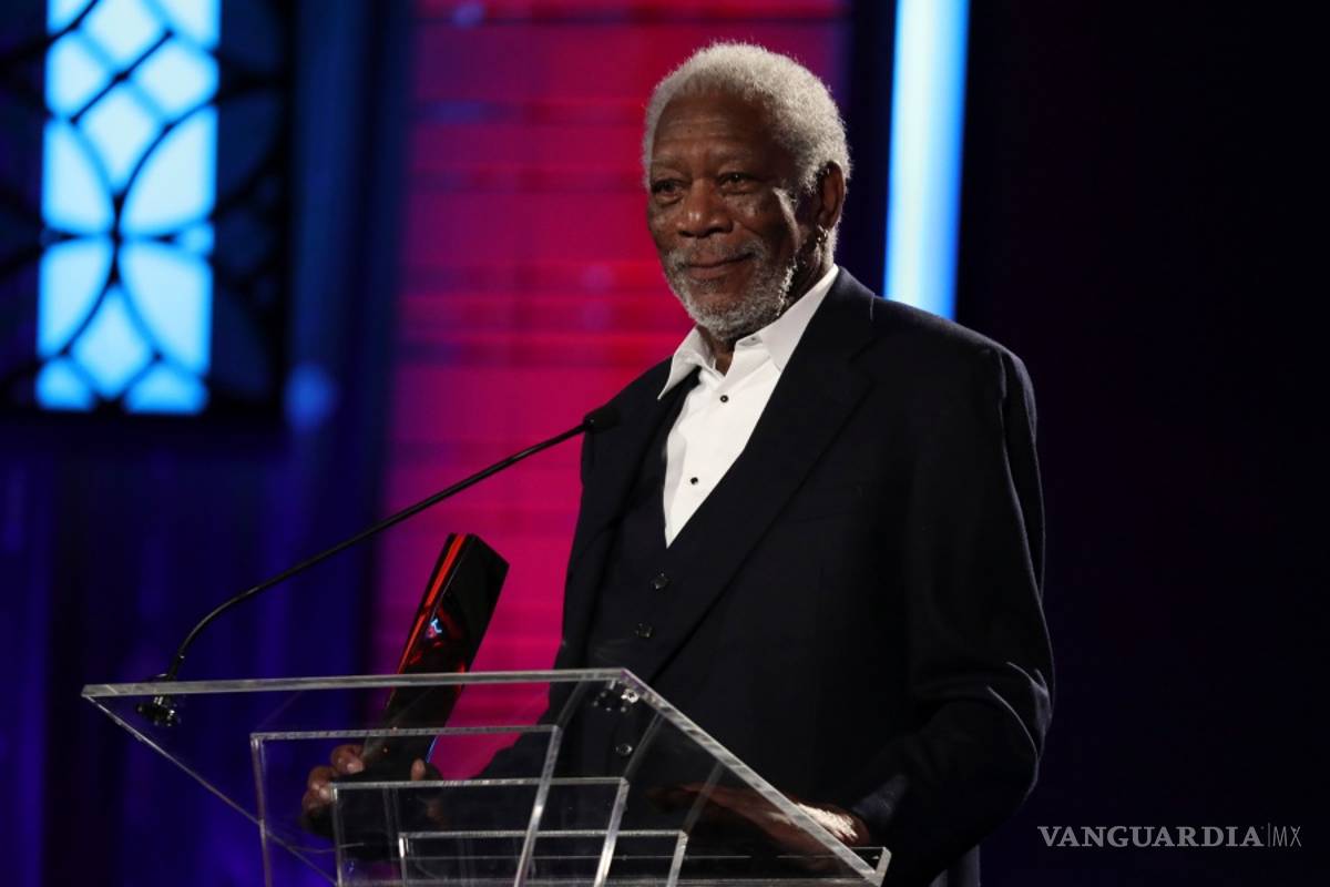 Morgan Freeman recibe premio honorífico en Loa Ángeles