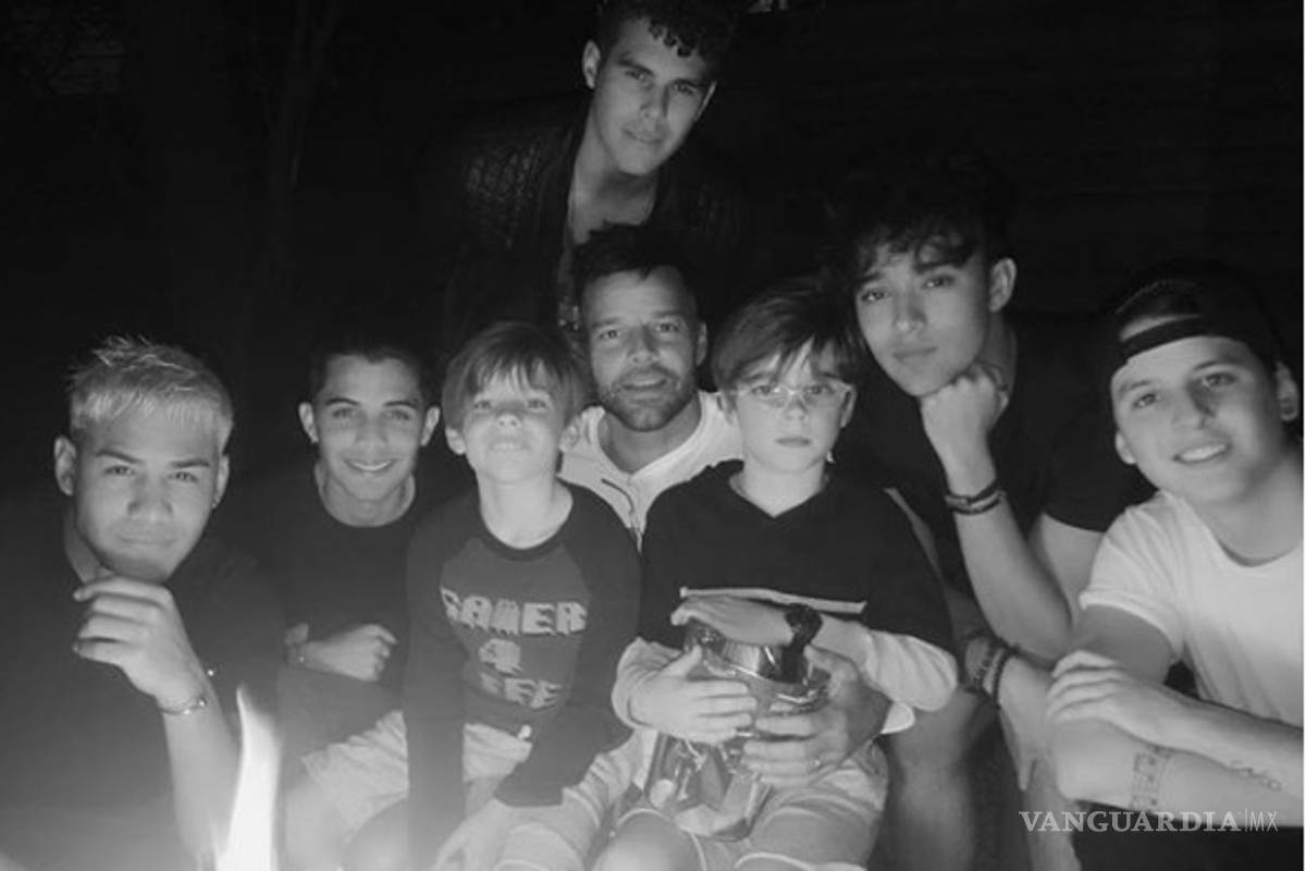 Salen a la luz imágenes de la madre de los hijos de Ricky Martin