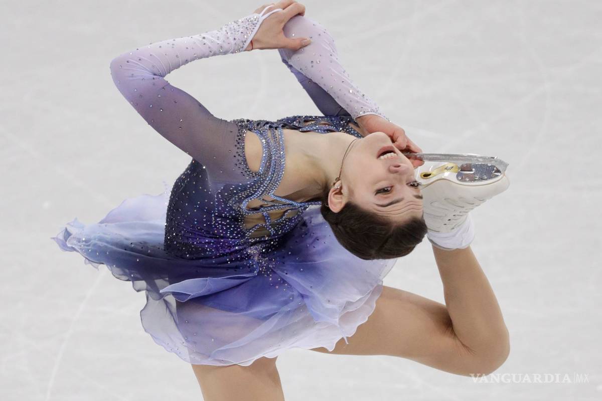 Patinadora rusa consigue un récord mundial en patinaje artístico