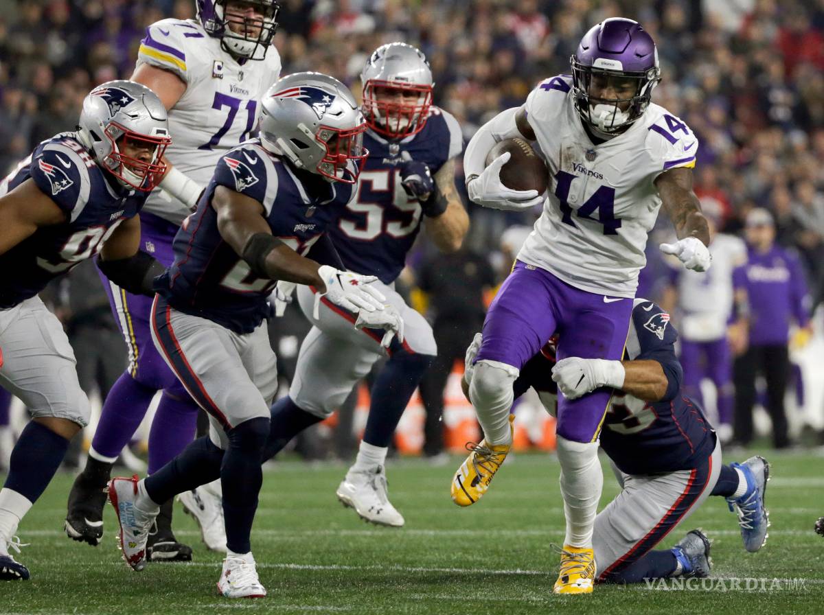 $!Los Patriots sacan importante victoria ante los Vikings