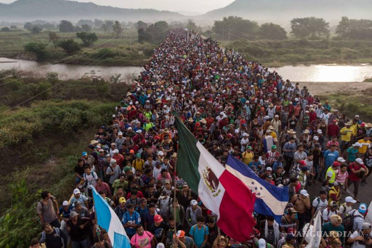 En las redes sociales se gestan las caravanas migrantes