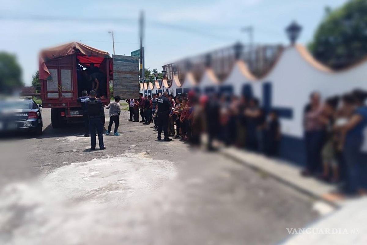 Rescatan en Veracruz a 200 centroamericanos