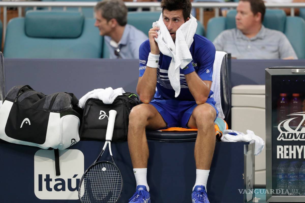 Roberto Bautista le da 'guillotinazo' a Novak Djokovic en el Miami Open