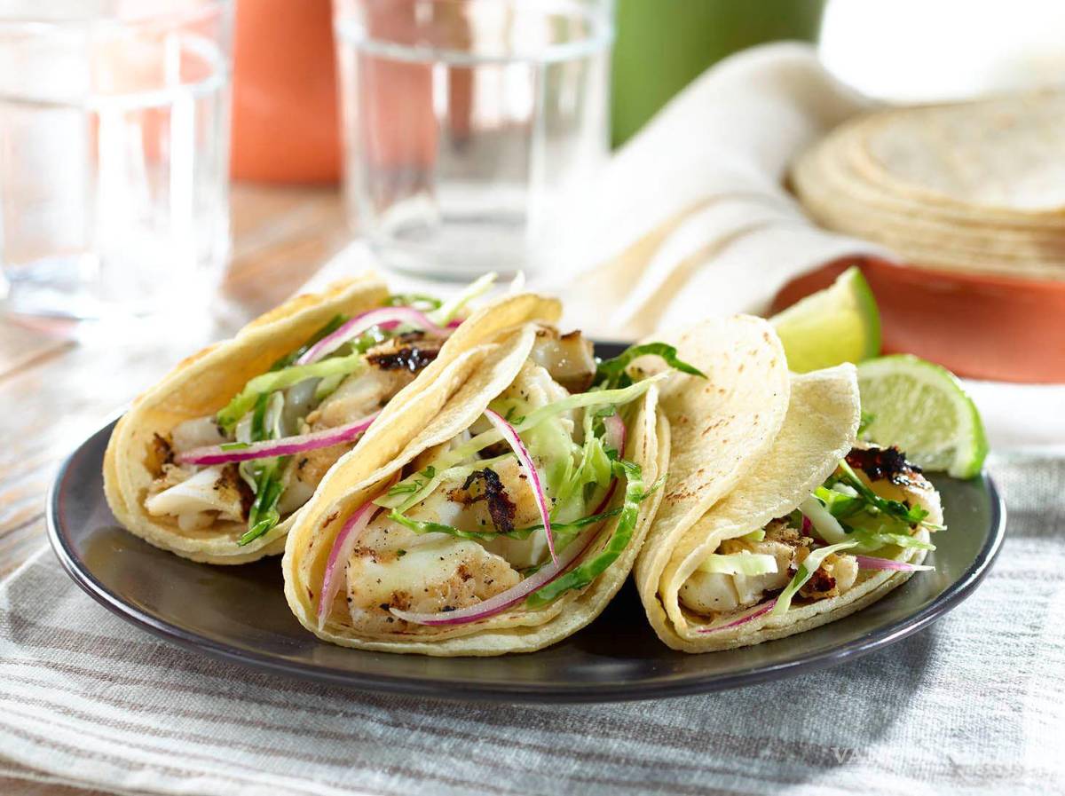 $!Tacos de pescado al cilantro y limón.