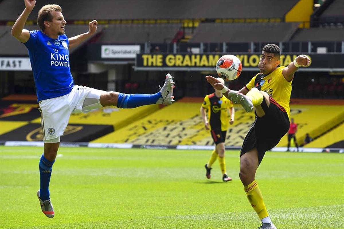 Leicester deja escapar victoria ante el Watford
