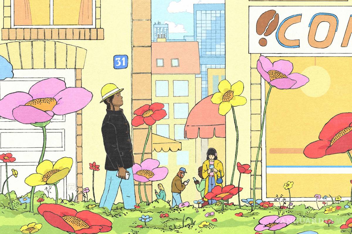 El teléfono que llevas en la mano cambia tu manera de caminar