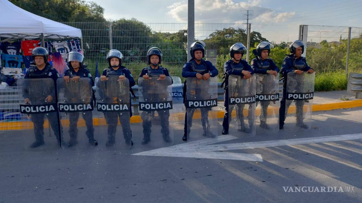 Blindarán con más de mil elementos la final entre Rayados y América en Nuevo León