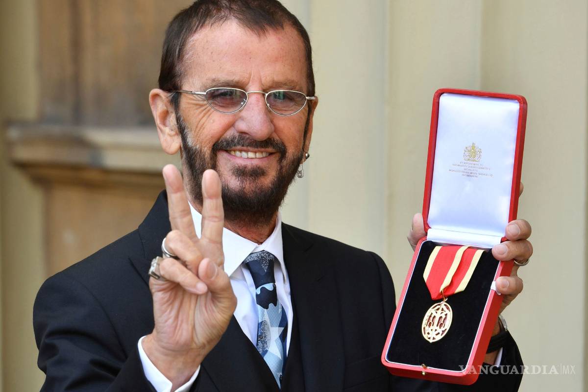 Ringo Starr ya es sir, es nombrado Caballero del Imperio Británico