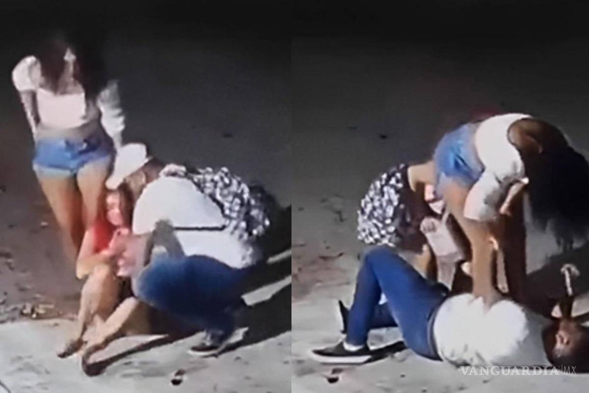 Quiso ayudar a dos ‘borrachas’, terminó apuñalado y asaltado por ellas (video)