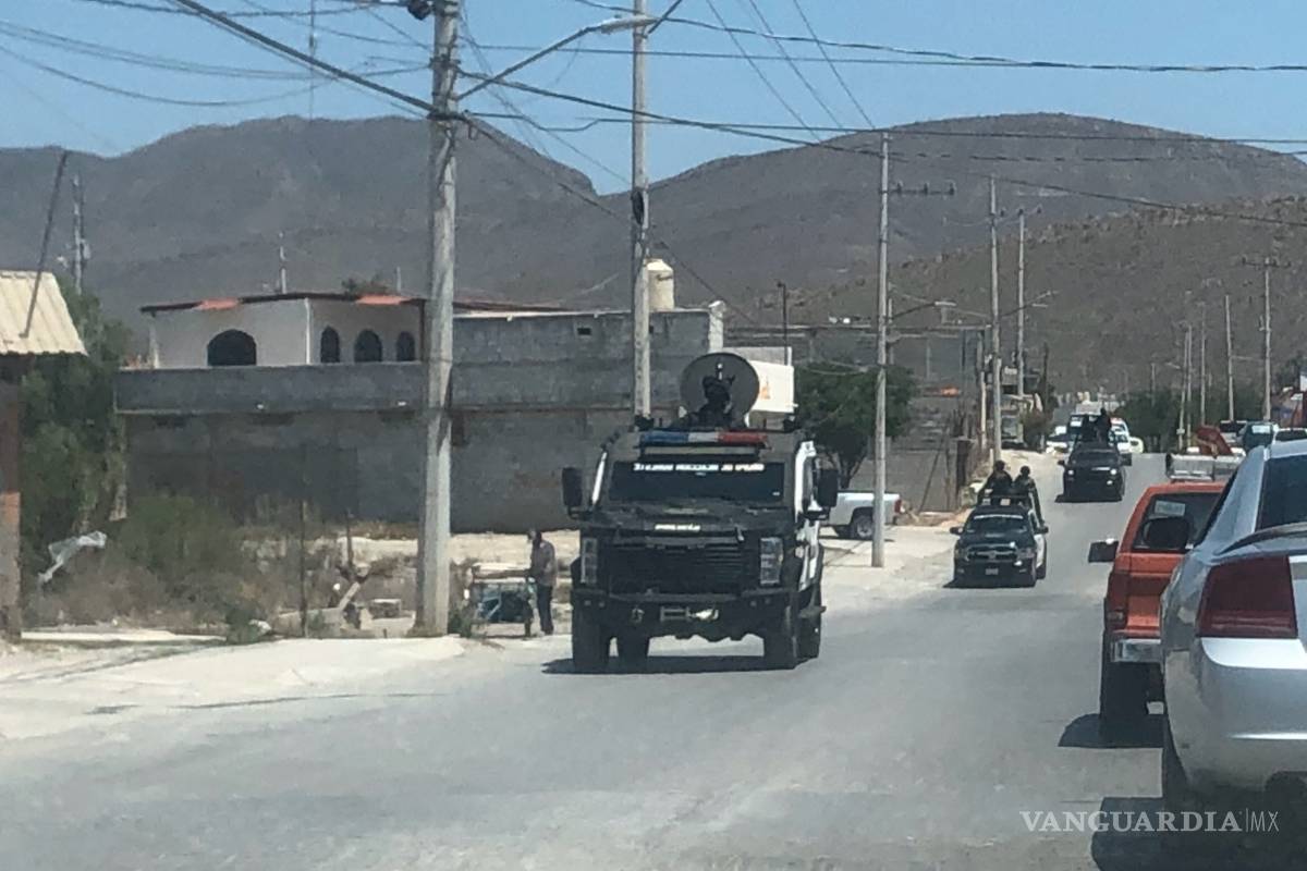 Lanza disparos al aire en la colonia Valencia y causa operativo policial en Saltillo