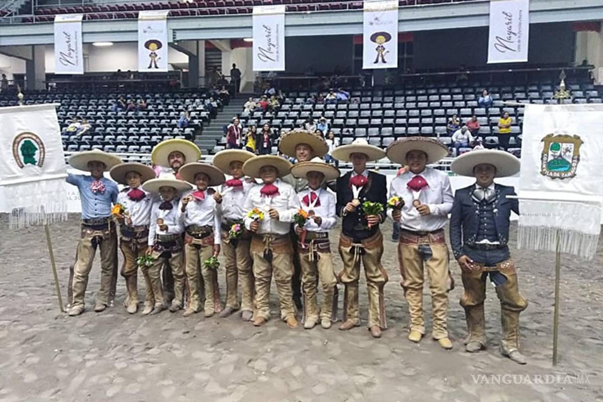 Dentro de Olimpiada Charros se bañan en bronce