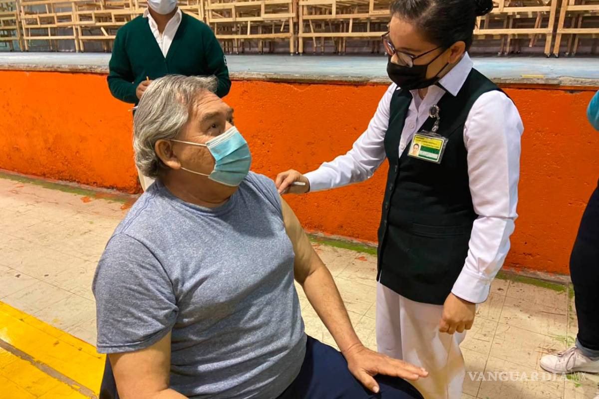 Vacunación antiCOVID en adultos mayores de Monclova concluye el jueves
