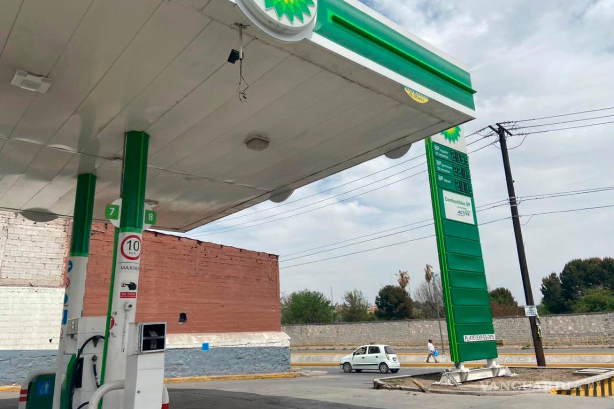 Litro de gasolina en Monclova supera los 21 y 22 pesos; podrá subir más, prevén