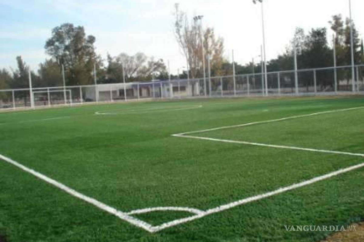 Rehabilitan canchas deportivas de comunidades rurales de Matamoros