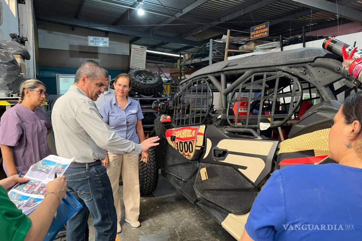 Todo listo para carrera Coahuila 1000 Desert Rally, presume Miguel Riquelme