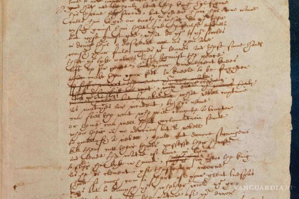 Manuscrito de Shakespeare sobre el trato a refugiados estará en la red
