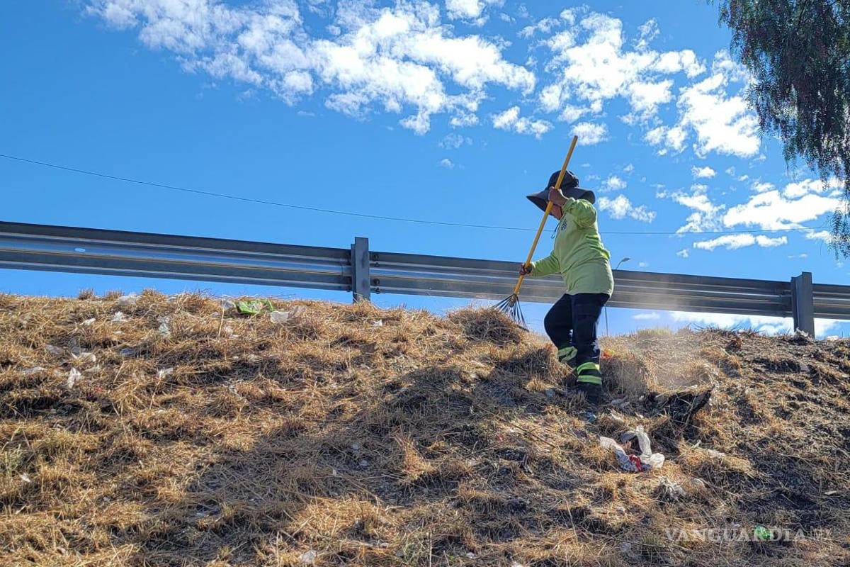 ‘Aquí Andamos’ atiende Lomas de Lourdes y espacios públicos del sur de Saltillo