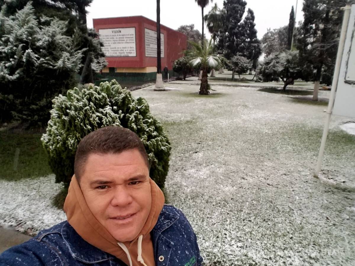 $!Cubre aguanieve en Piedras Negras; piden extremar precauciones