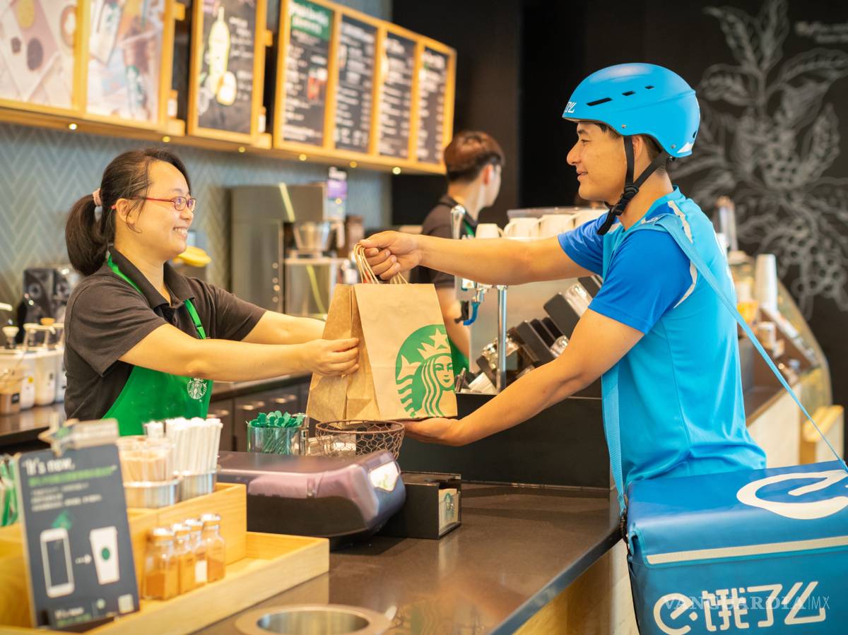 $!Starbucks y Alibaba se alían para entregar café en China