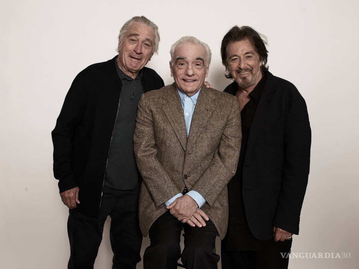 $!Pacino, De Niro y Scorsese, “The Irishman” es su primera película como un trío