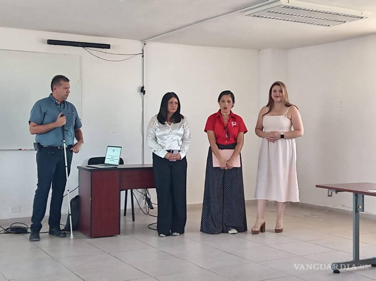 $!La UAdeC prepara medidas de accesibilidad para garantizar la incorporación de estudiantes con discapacidad visual.