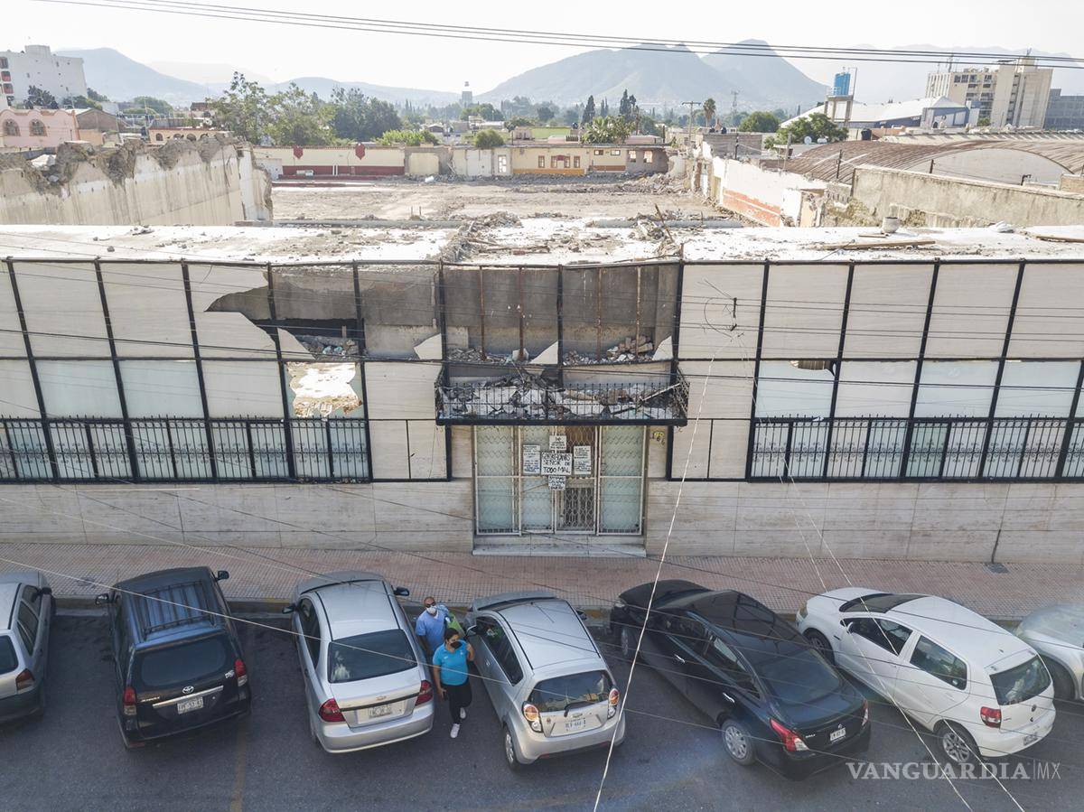 $!Décadas después, así quedó el antiguo patio español este año 2021, luego de la pelea legal que enfrentan sus socios.