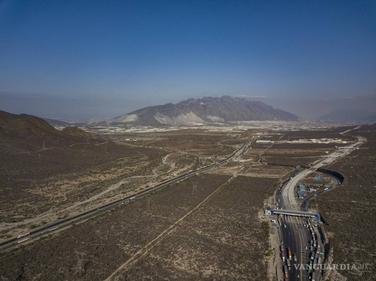 $!Ubicación y panorámica del lugar donde se instalará la nueva planta Tesla en Santa Catarina, NL.
