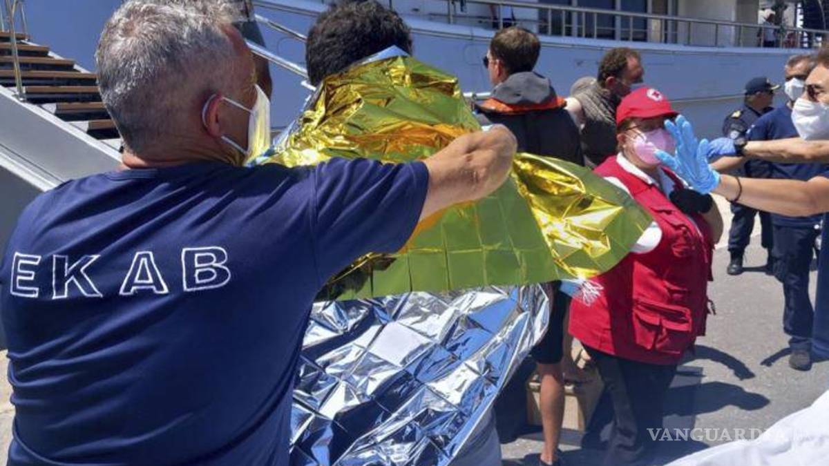 Las impactantes imágenes del terrible naufragio en Grecia; murieron 78 migrantes