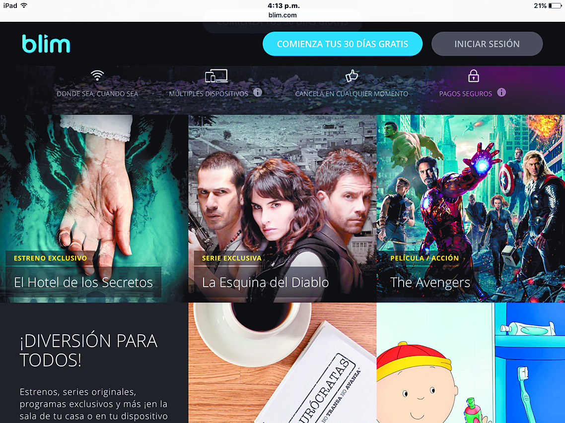 Televisa inicia batalla contra Netflix