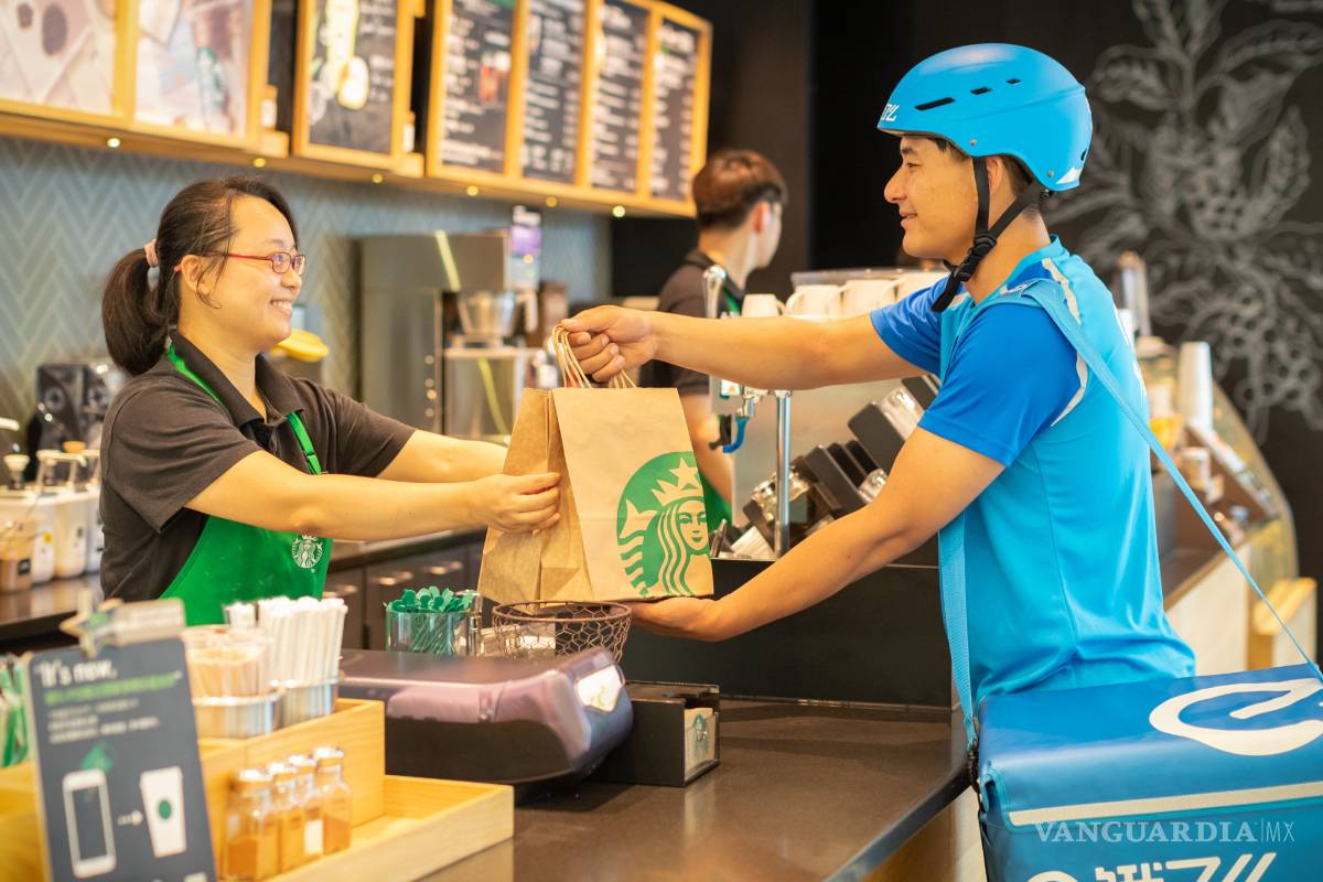 $!Starbucks y Alibaba se alían para entregar café en China