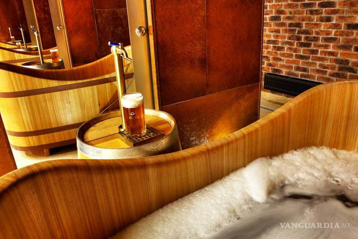 Un hotel para bañarse en cerveza en Guanajuato