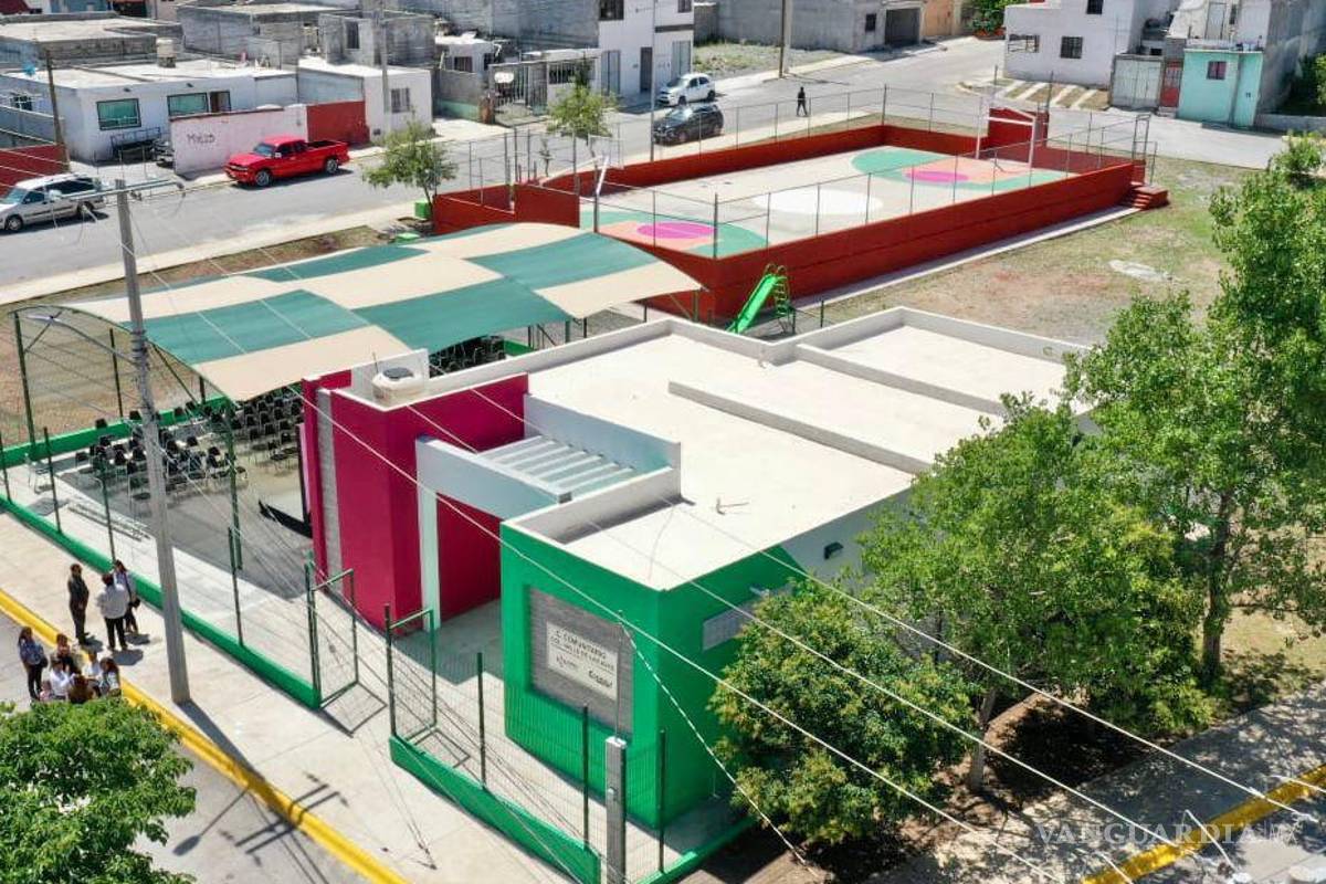Saltillo: ‘Ya hacía falta un centro comunitario, para que los niños no se vayan por un mal camino’