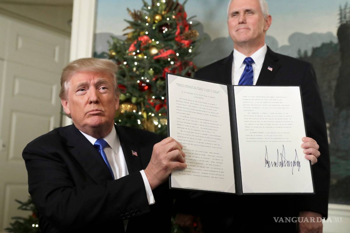 Activa Donald Trump un polvorín en Medio Oriente